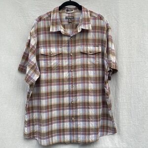 Eddie Bauer Plaid Button Down Shirt